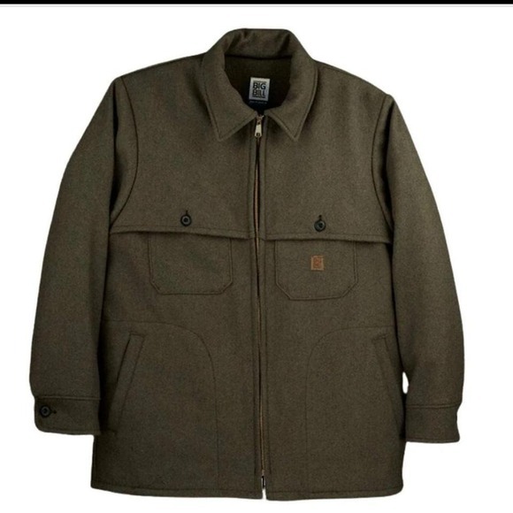 Carhartt Other - BIG‎ BILL MEN'S WOOL ZIP JACKET - GREEN